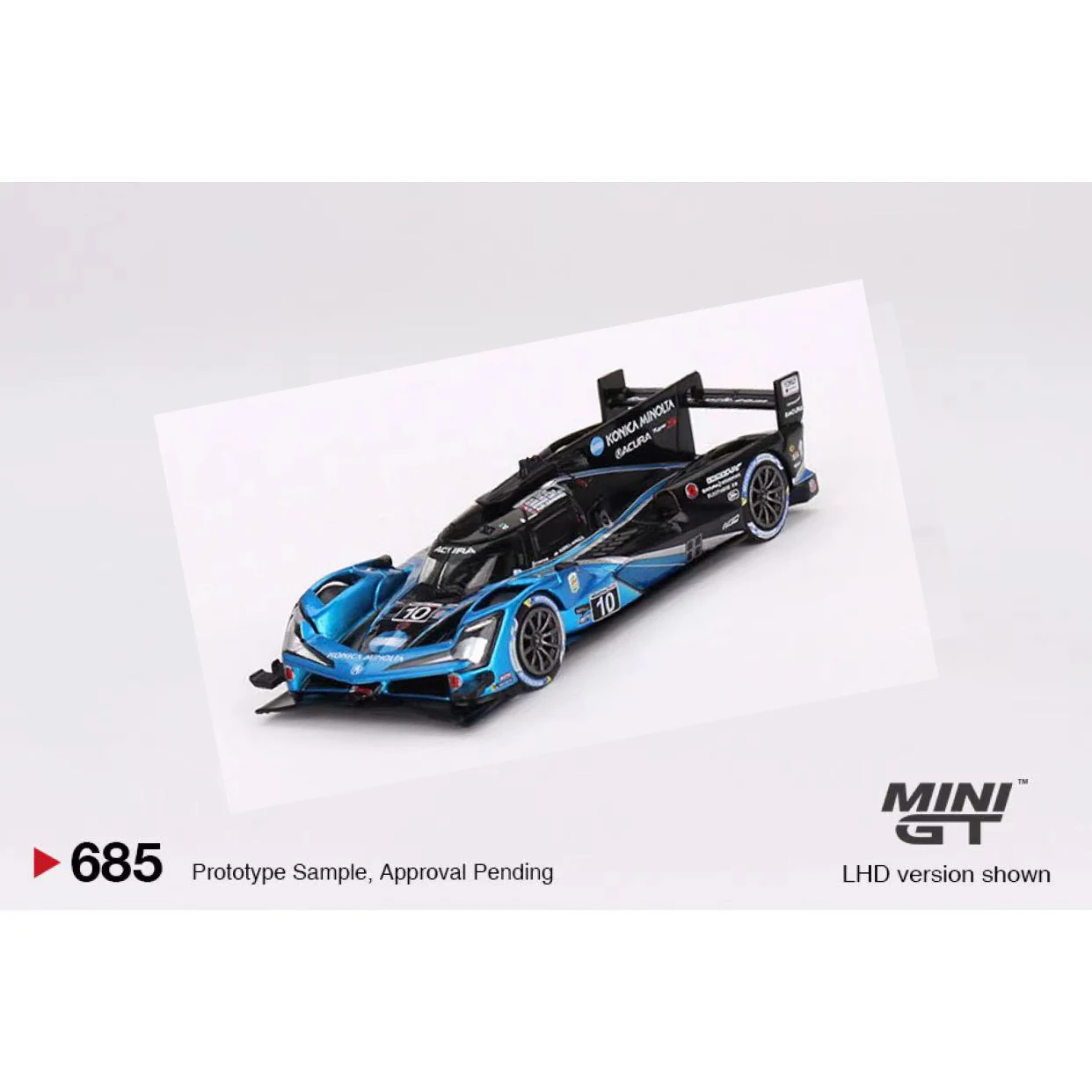 Mini gt 1:64 modell auto ARX-06 2023 imsa gtp #10 legierung f1 sport fahrzeug #685 display geschenke