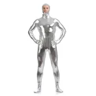 shiny catsuit sexy unitard bodysuit