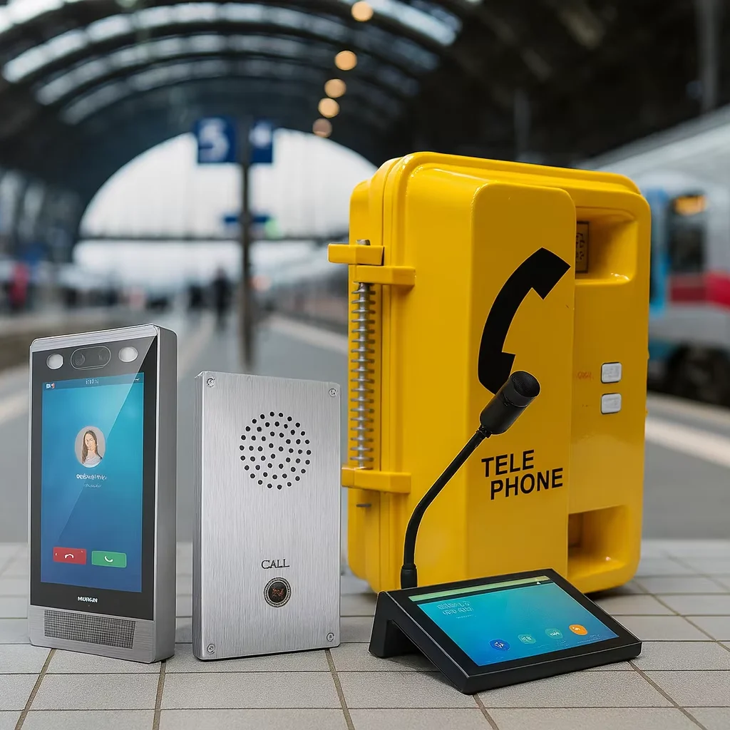 

XC-9201 Система Intrcom для железнодорожных станций с помощью IP-коммуникации аварийных вызовов Прочный дизайн Сеть 10/100 Мбит/с