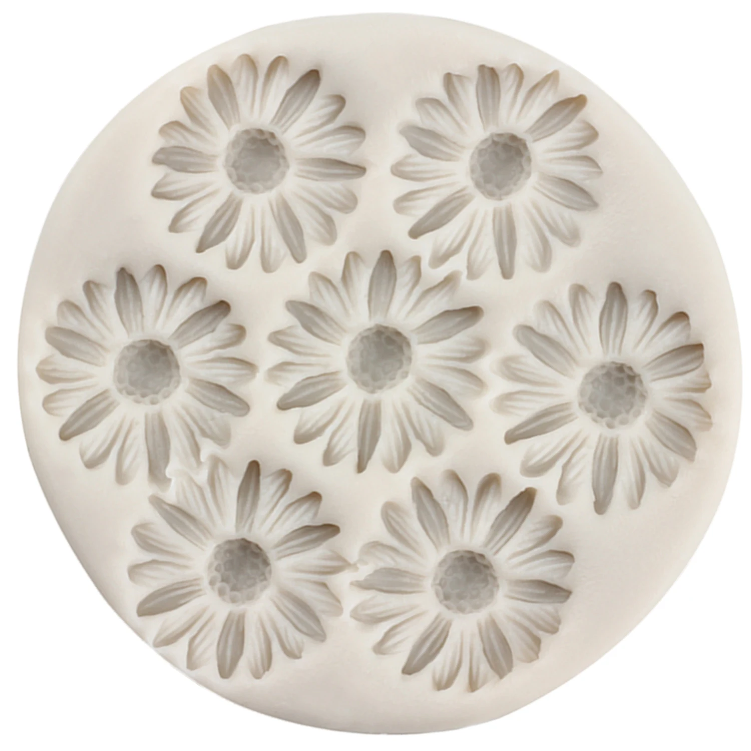 Daisy Silicone Mold Flower Candy Clay Chocolate Gumpaste Molds DIY Wedding Cupcake Topper Fondant Cake Decorating Tools