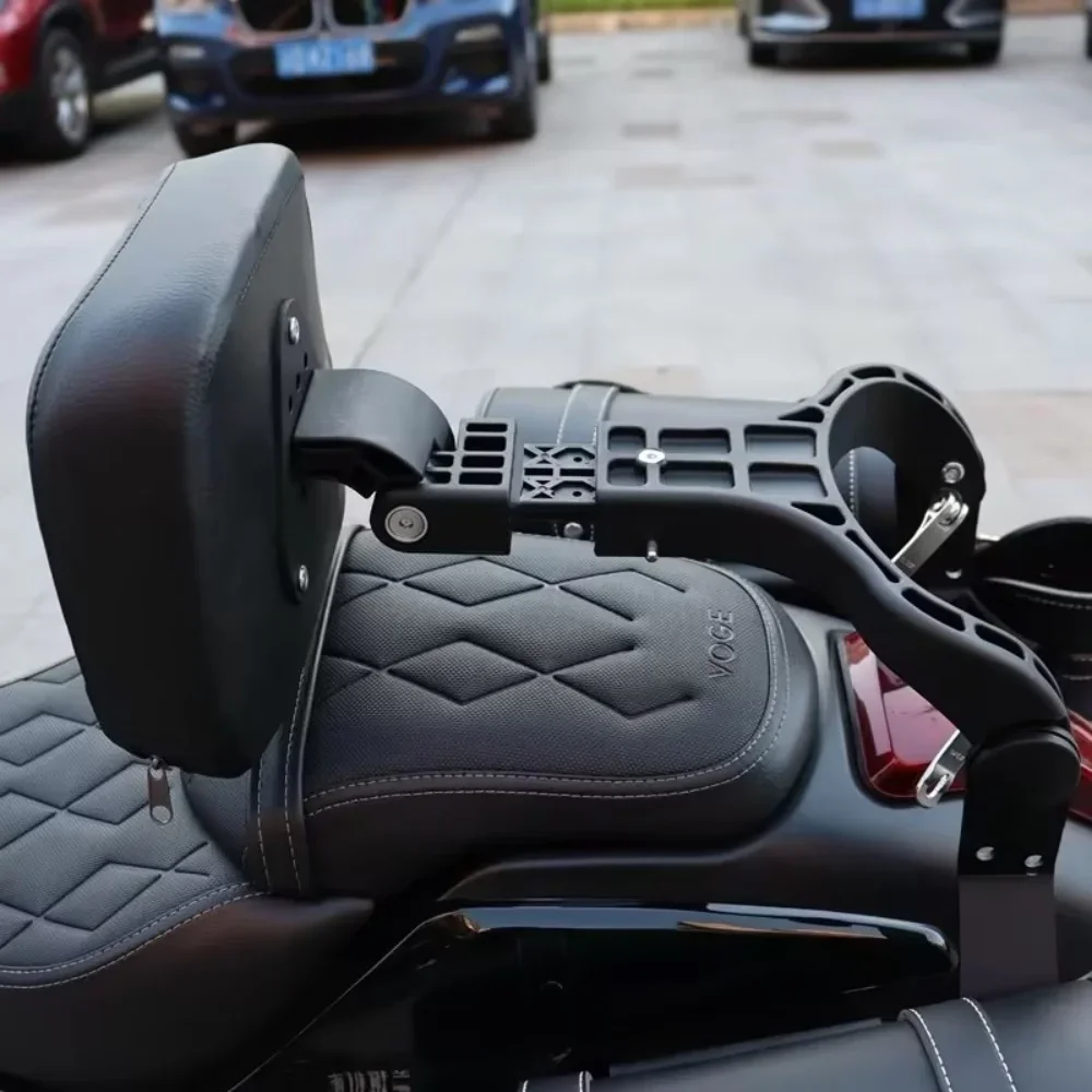 【Factory Direct】Motorcycle folding backrest with rack for VOGE CU525