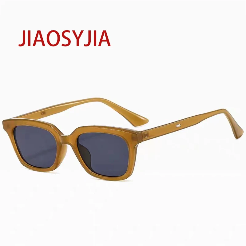 

JIAOSYJIA Sunglasses Women Shades Frame Accessories Women Aesthetic Square Eyewear Steampunk Men Fashion JS1127