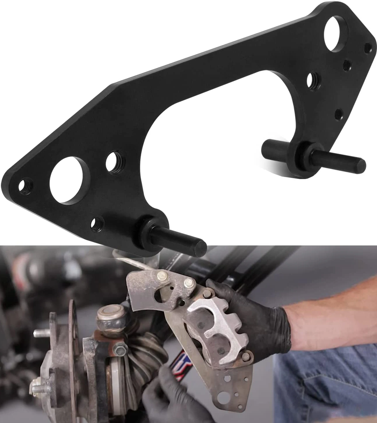 

1912496 1911282 Front Brake Caliper Mounting Bracket for 2014-2017 Polaris Ranger Crew 900 RZR XP 4 1000 900 800 General Diesel