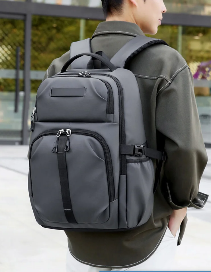 Business Backpack, laptop backpacks, travel bag, black, large capacity, suitable for different scenarios Mochila para hombre  배낭