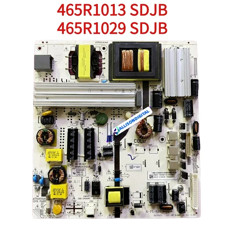 Second hand Original for Philips 50PFF5050 55PFL5449/T3 Power Panel 465R1013SDJB K-PL-L01 465R1029 SDJB Tested good