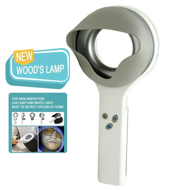 Uva ライトスキンアナライザー皮膚と髪の検査白癬癜風ポータブル皮膚鏡 9000b