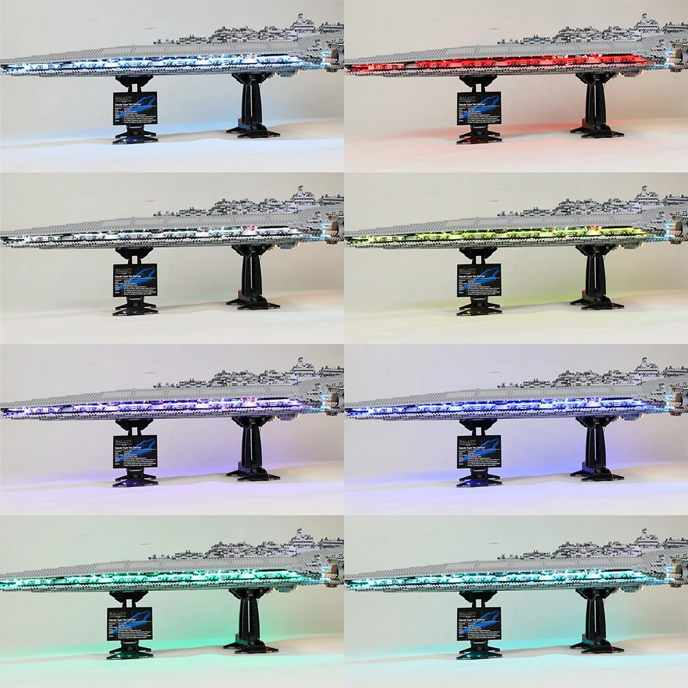 

EASYLITE LED Light Set For 10221 War Super Star Destroyer Compatible With 05028 Only Lighting Kit