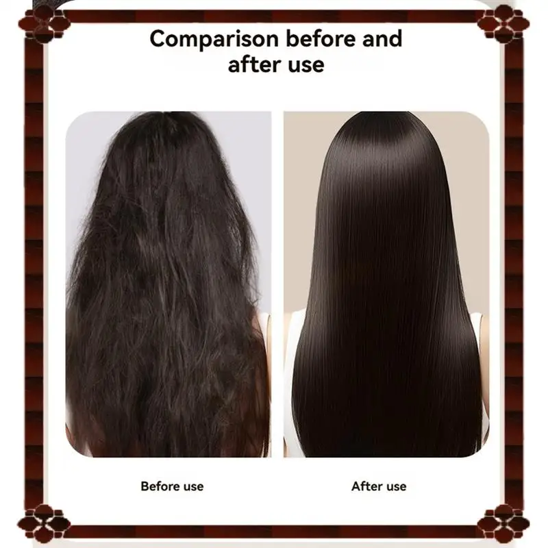 تسليم 24 ساعة، مشط صغير سلبي ساخن، فرشاة تمليس الشعر المحمولة اللاسلكية للنساء #5