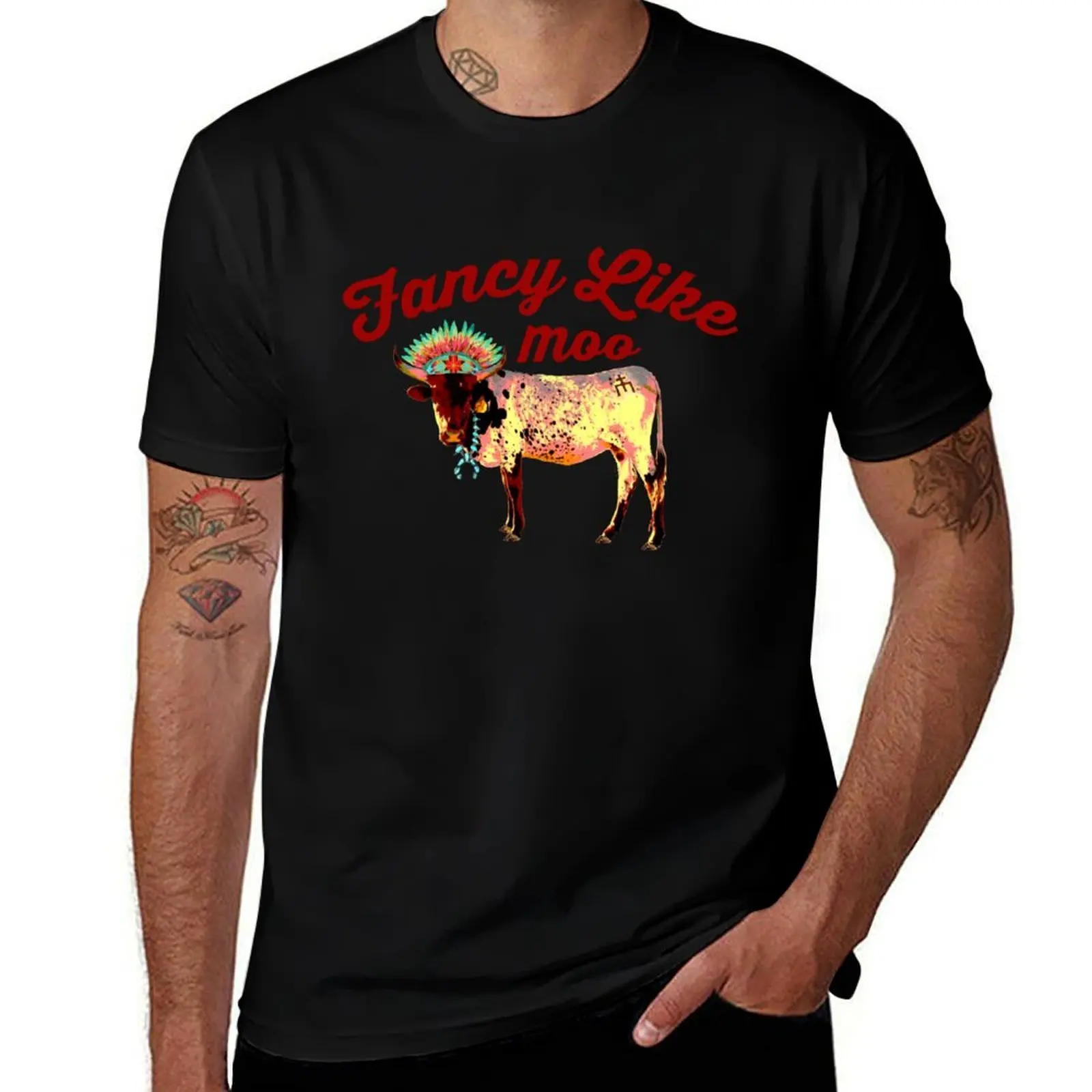 Fancy Like Moo T-Shirt Summer Festival T-Shirt