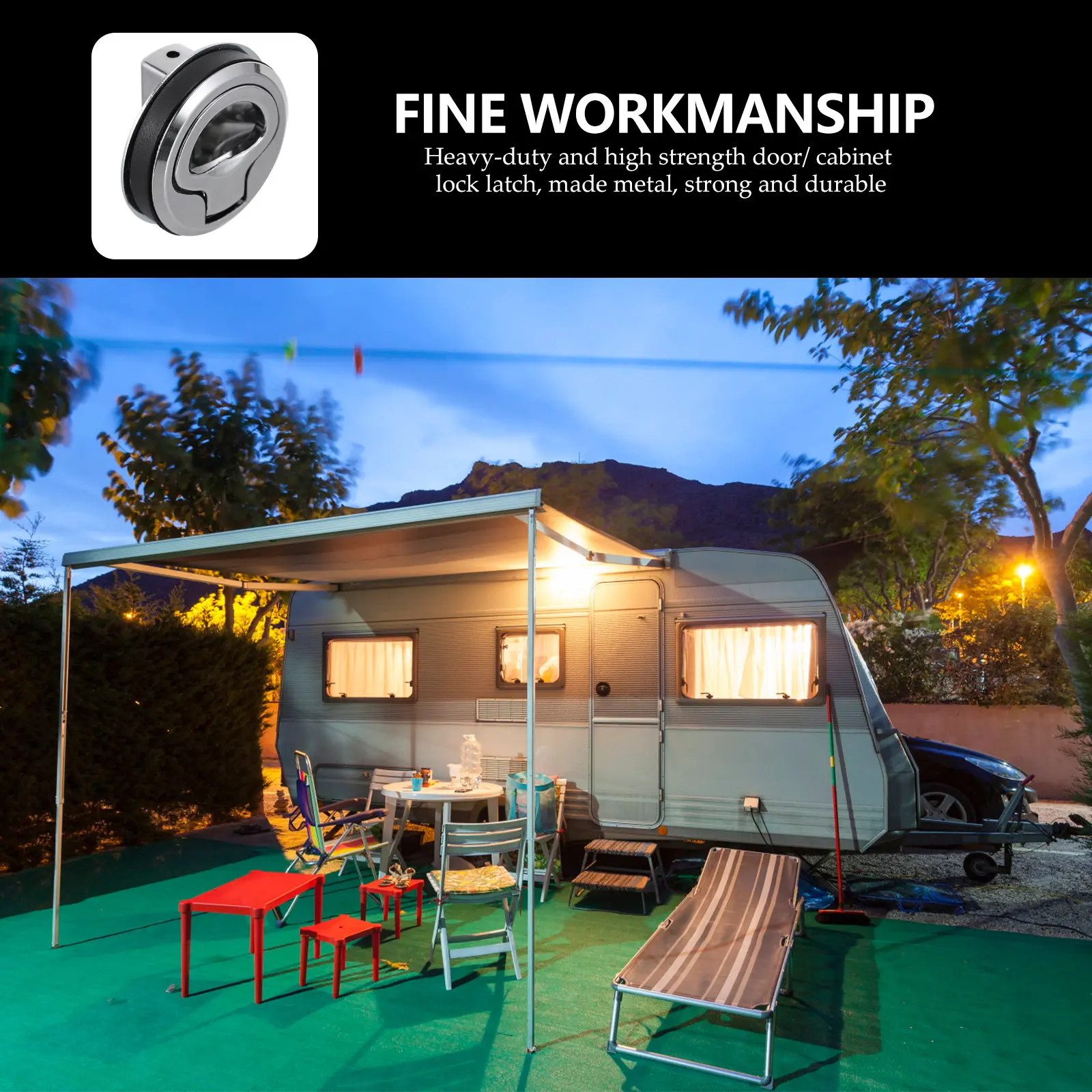 

Heavy Duty Marine Flush Pull Metal Hatch Latch Locker Latch Rust Proof Recessed Handle for Boat Rv Yacht Shower Room Enclosure