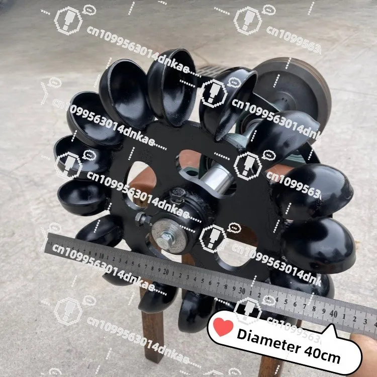 Low-speed Hydroelectric Generator Blades, Turbines, Metal Impellers, Waterwheels, Impact Diagonal Impact Type with Bearing