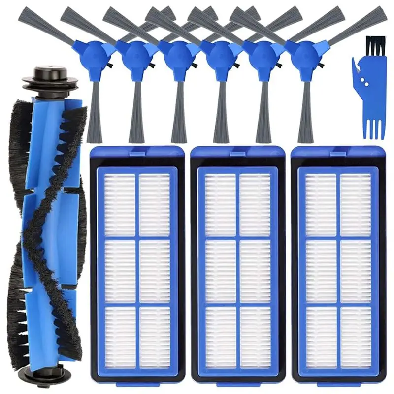 

Комплект аксессуаров LLCS для роботов-пылесосов Eufy Robovac 30C MAX/G30 Edge/11S Max/15C Max/G30/G30 MAX/G30 Hybrid: основная и боковые щетки, HEPA-фильтры