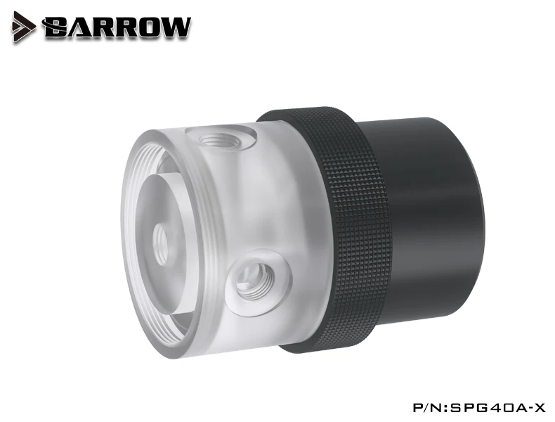 Barrow SPG40A-X PWM مجموعة سرعة أوتوماتيكية 18 وات بحد أقصى 4800 دورة في الدقيقة تدفق 1260 لتر/ساعة غطاء معدني مضخة D5 متوافق/حجم 78.5*78.5*99 مم