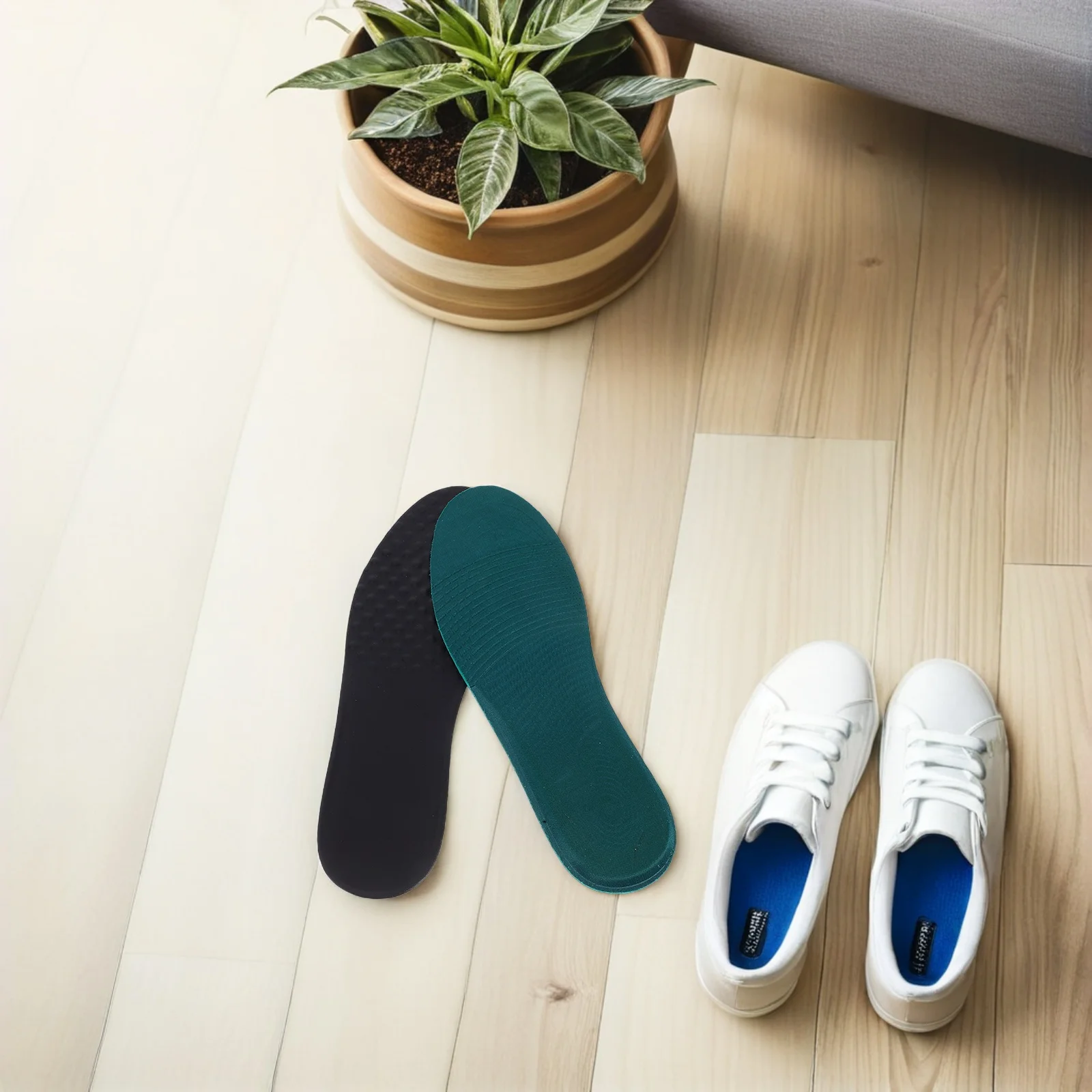 

Golf Sheepskin Insole Foot Pads for Shoes Heel Insoles Inner Men Breathable Cushioning Flats Sport
