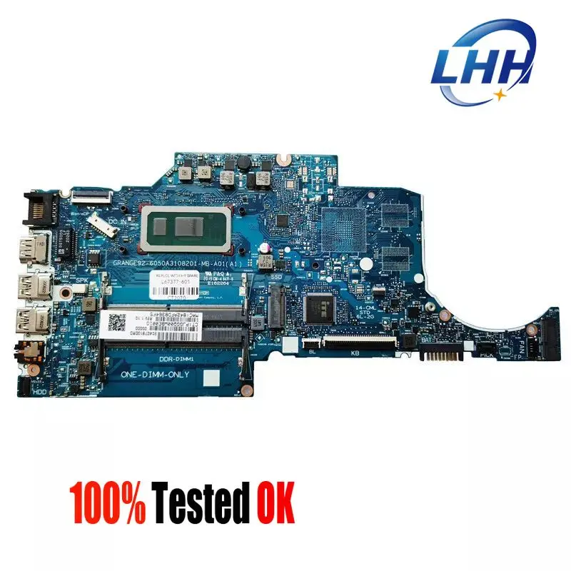 

6050A3108201 Laptop Mainboard for HP 14-CK 14-CF 14-CR 240 G7 Notebook Motherboard I3-10110U I5-10210U I7-10510U CPU DDR4 UMA