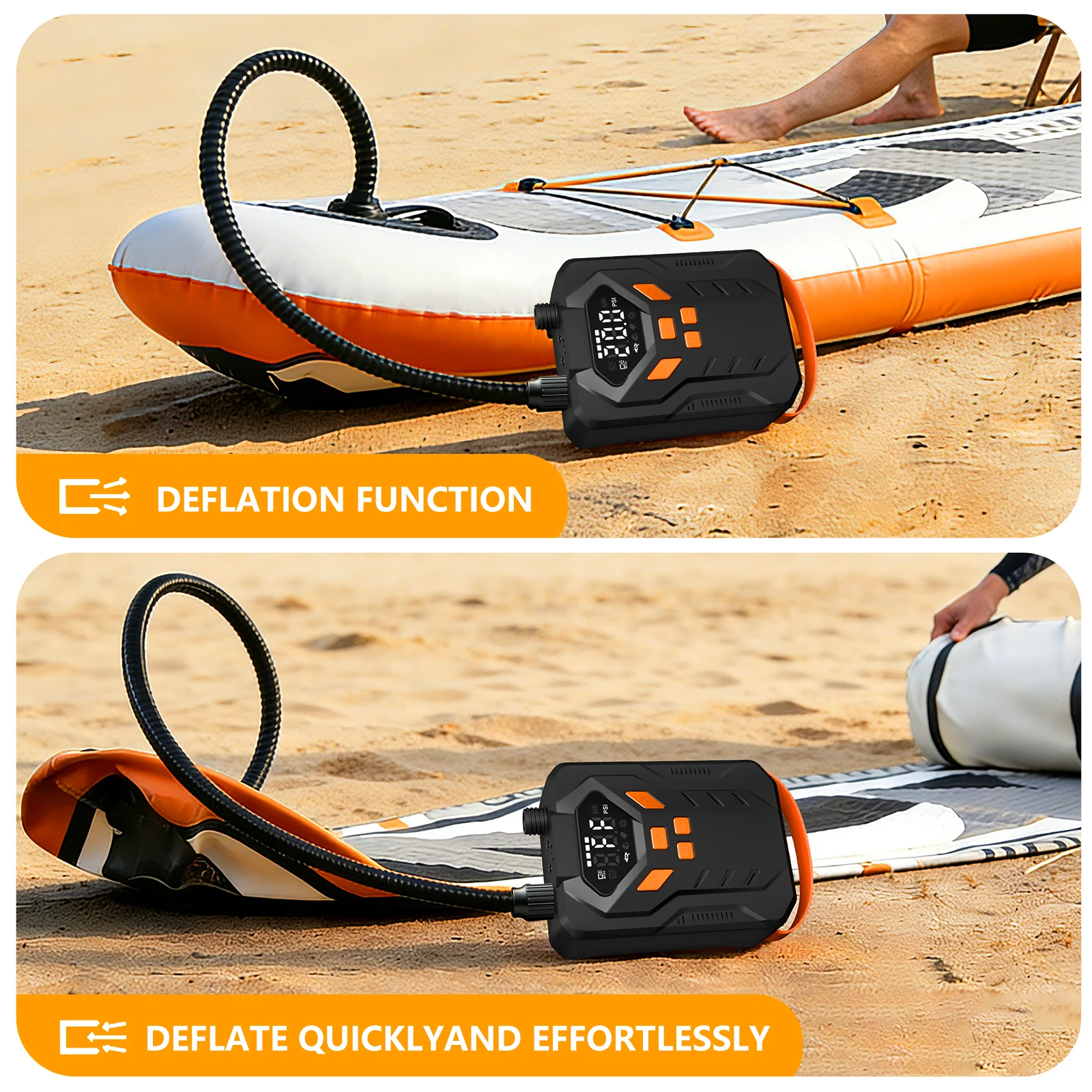 12000mAh Elektrische SUP Pomp - Paddle Board Electric Pump 20Psi recensie en prijs