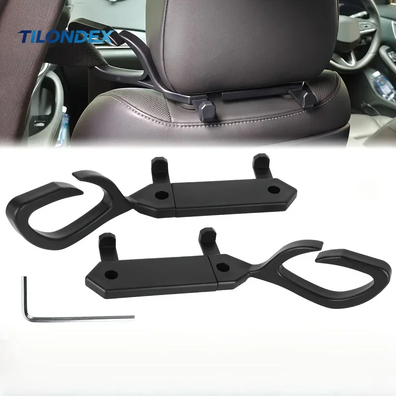TILONDEX Car Seat Belt Guide Adjuster Rear Seat Hook Seat Belt Manager Holder Clip For Auto Interior Accessories