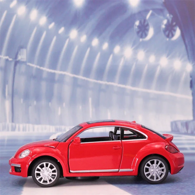 1:32 VOLKSWAGEN Beetle GSR High Simulation Diecast Car Metal Alloy Model Car Children\'s toys collection gifts A134