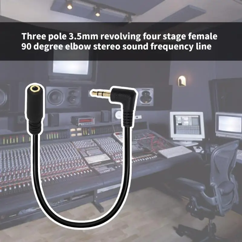 U2JE Travel Friendly 3.5mm extensed extension سلك يعزز جودة الصوت