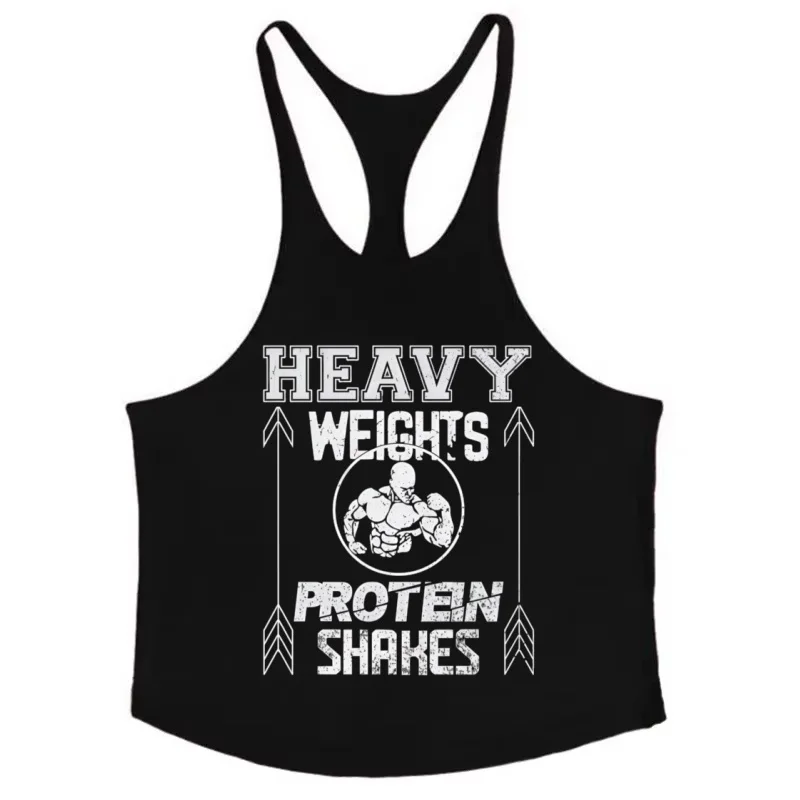 

Мужской жилет-стрингер для фитнеса — майка для мышц Racerback, стильный дышащий для бодибилдинга, сеансов в тренажерном зале и активного образа жизни