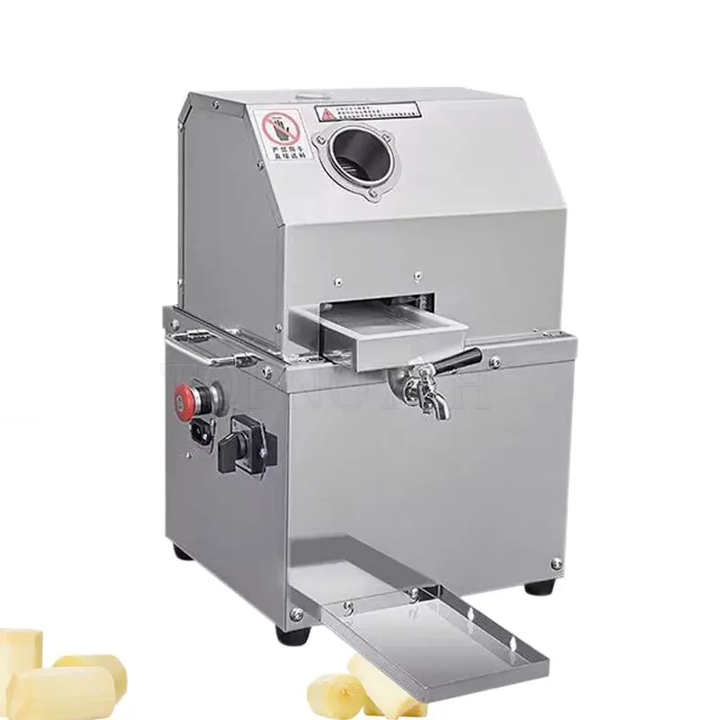 Stainless Steel Sugarcane Juicer Press Machine Juice Extractor Commercial Sugar Cane Juicer Automatic Desktop Electric