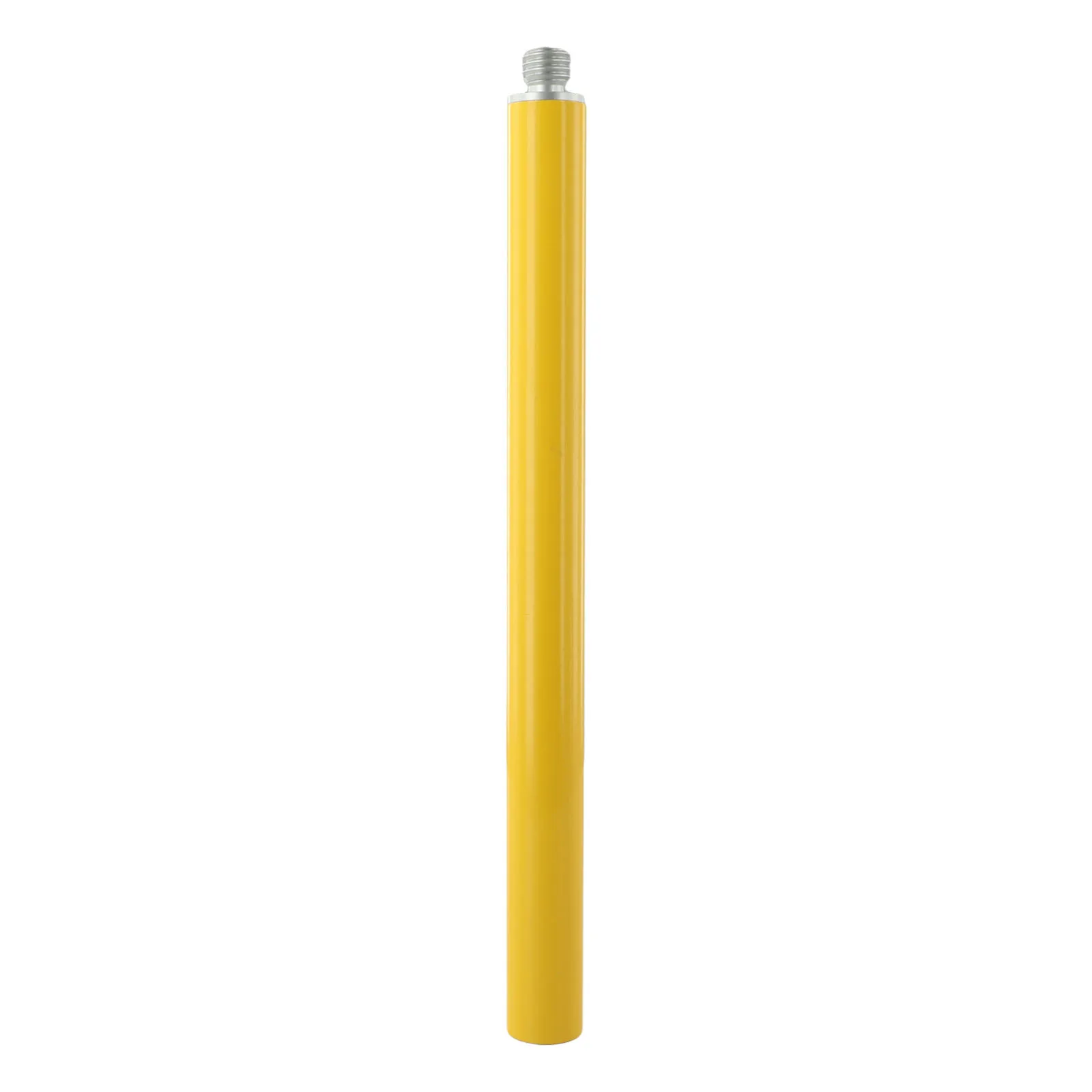 Aluminum Alloy 5/8 Thread Extension Pole D=25mm For GPS For Gnss Measuring Rod 10cm 20cm 30cm Yellow Surveying Instrument