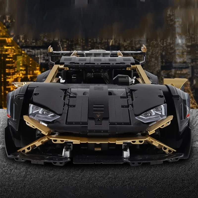 2519PCS 스포츠카 모델 빌딩 블록 장난감 STO 도시 레이싱 자동차 벽돌 데스크탑 장식품 컬렉션 소년 성인 선물