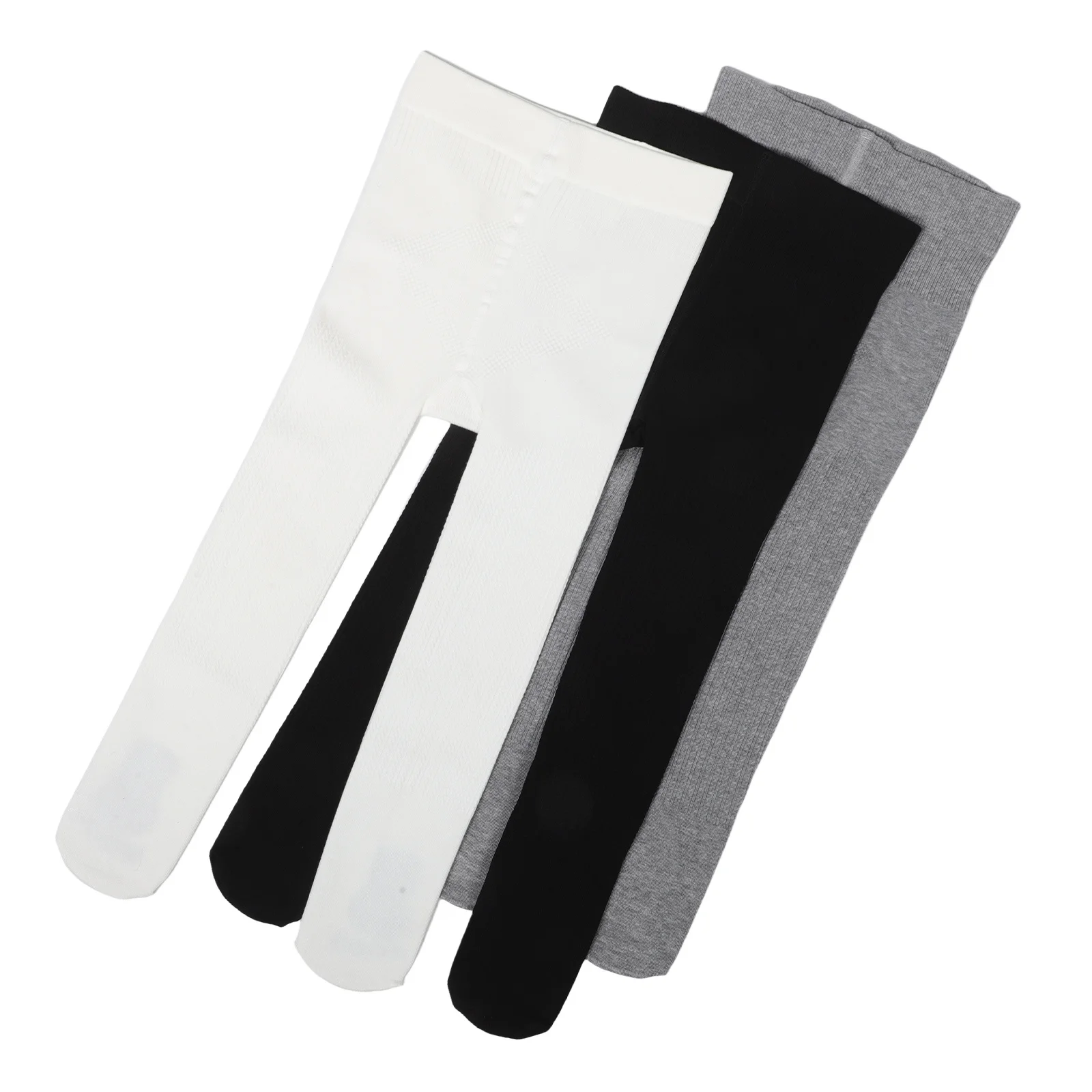 

3Pcs Thick Cotton Childrens Pantyhose Antipilling Nonslip Spring Pattern Girls Dance Socks Cotton Dance Pantyhose