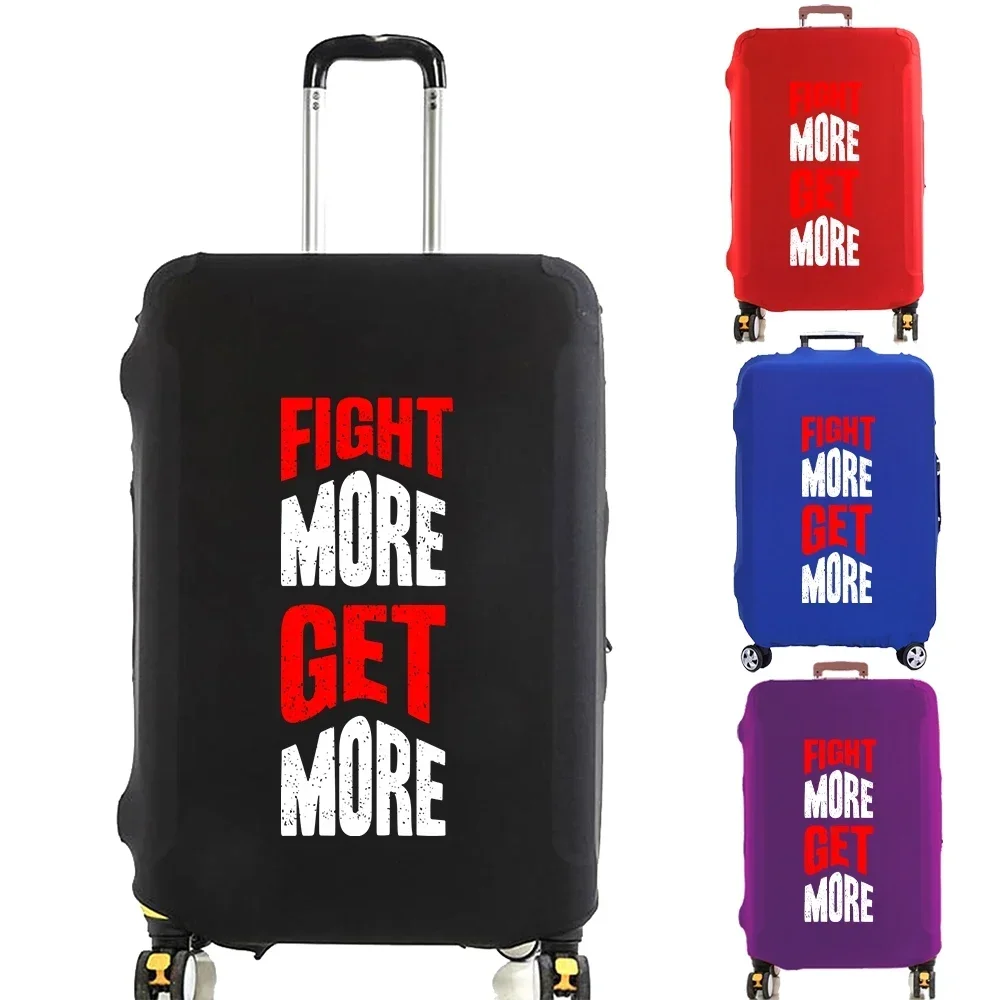 Luggage Cover Suitcase Protector More Get More Letter Thicker Elastic Dust Cover for 18-32 Inch Trolley Case Travel Accessories