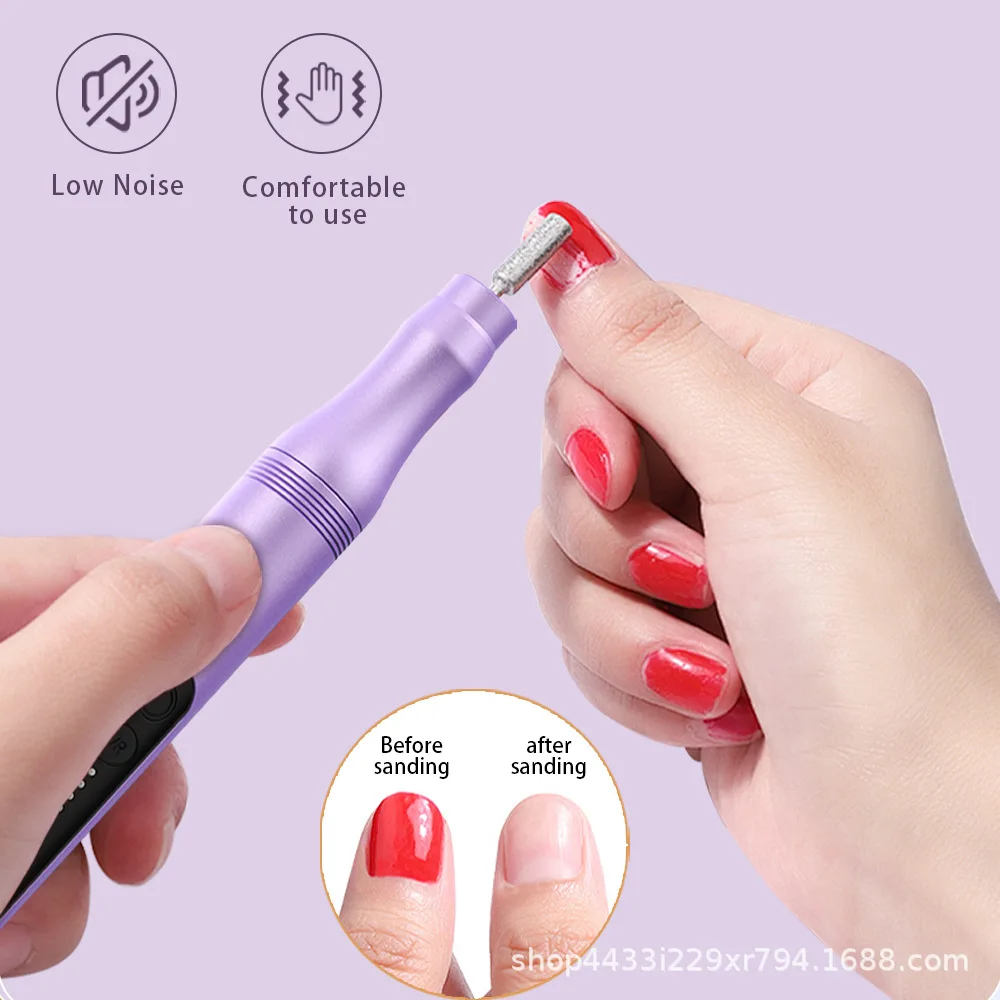 

Popular sander Nail shop special polishing nail removal nail small pen grinding head portable electric machine customization