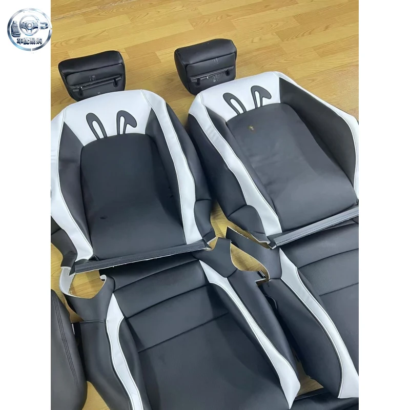 Custom Made Car Accessories Seat Covers 5 Seats Luxury Leather Fit for Honda Civic CRV Accord HRV HR-V Hilux Aygo Yaris