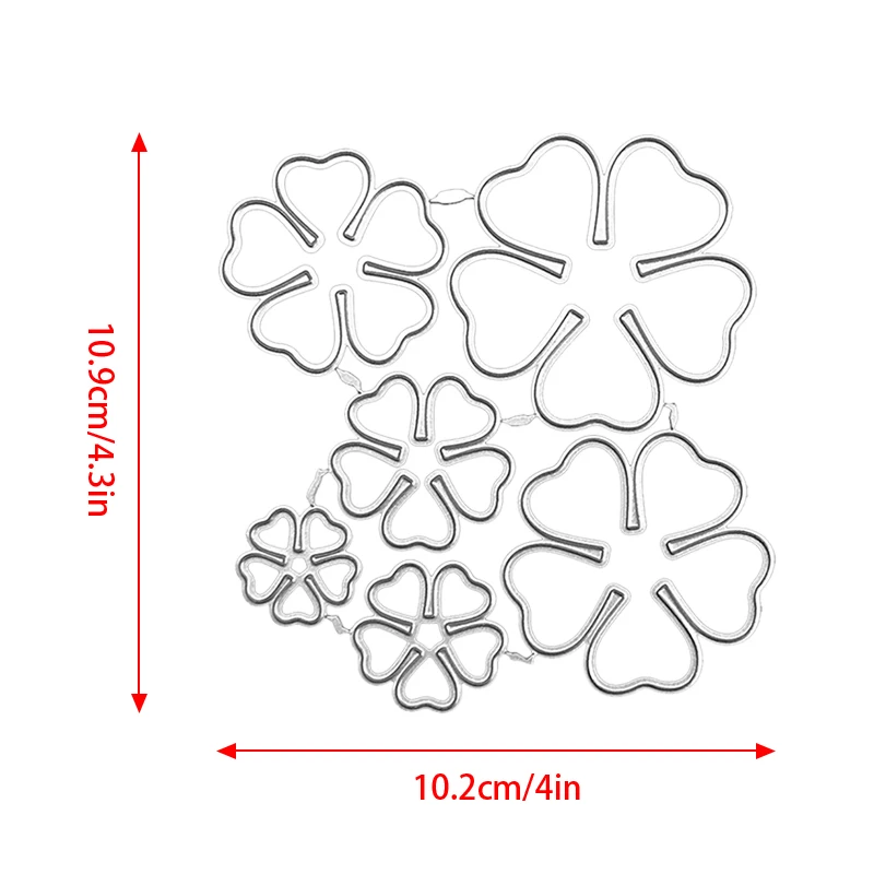 6 pcs New Dies 3D Rose flower Cutting Dies Stencils Scrapbooking Embossing DIY Crafts Paper Cards Album Decor Metal Dies Cut