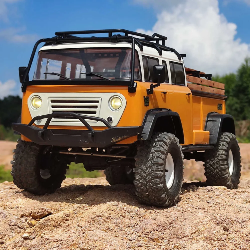 

CROSSRC 1/10 RC 4WD Crawler Off-Road Vehicle JT4 Car Painted Assembled Lights Differential Lock Outdoors Toys Model TH19579