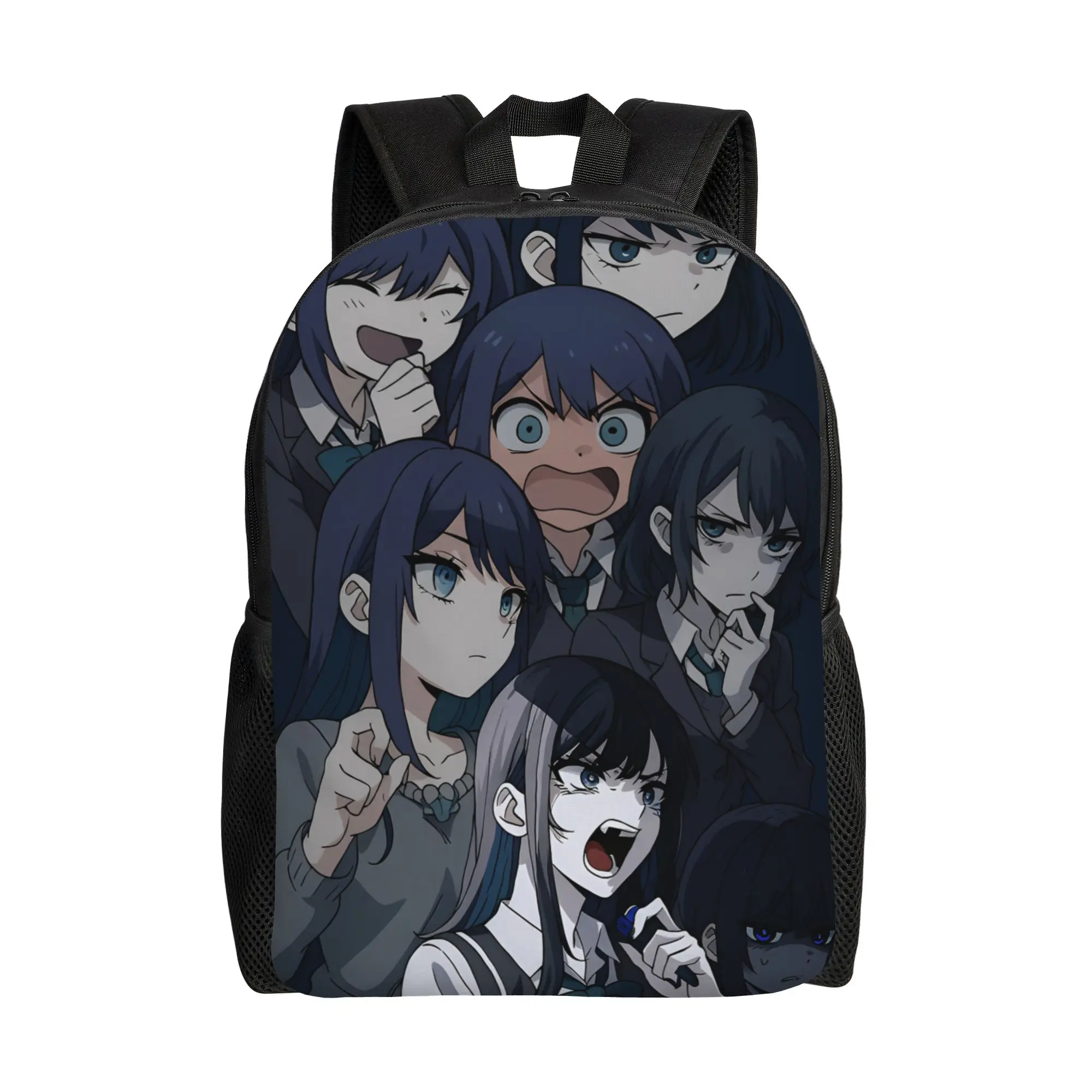 

Рюкзак Ado Hibana World Tour: повседневный, спортивный, для старшей школы, походов, путешествий, аниме-тематика, для ноутбука, холщовый