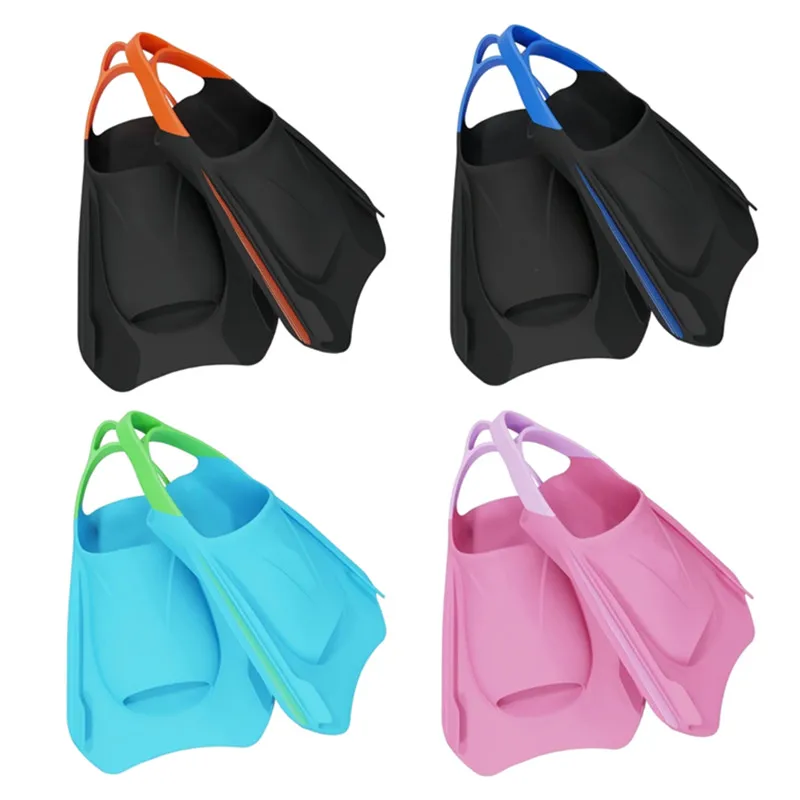 Neue Schwimmflossen für Erwachsene und Kinder, Starter-Schwimmtrainingsausrüstung, Schwimmflosse, bequeme, flexible Tauchflosse