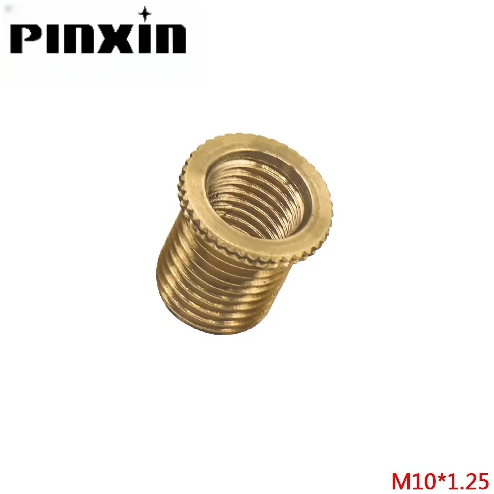 

Knob Head Thread Adapter Kit Copper Insert Kit Universal Car Gear Shift Knob Thread Adapter Nut M10x1.25 M10x1.5 M8x1.25