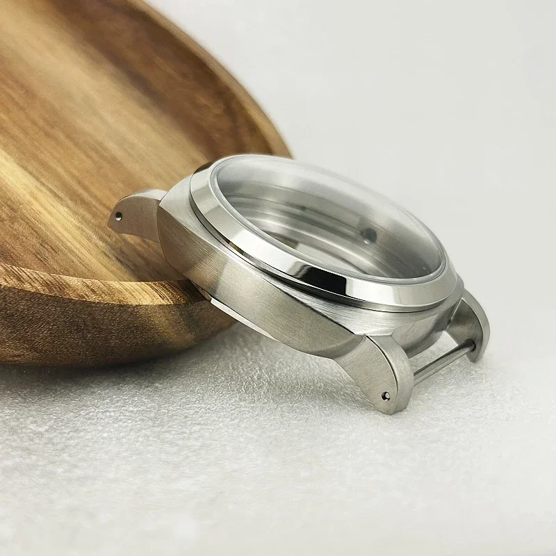 Корпус из нержавеющей стали GMOGAR, 44 мм, минеральное стекло, подходит для механического механизма Pm 1950, матовый ETA6497/6498 Seagull ST3600/3620