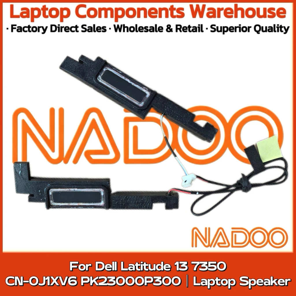 New Original Laptop Notebook Audio Speaker For Dell Latitude 13 7350  built-in speaker horn audio   CN-0J1XV6 PK23000P300