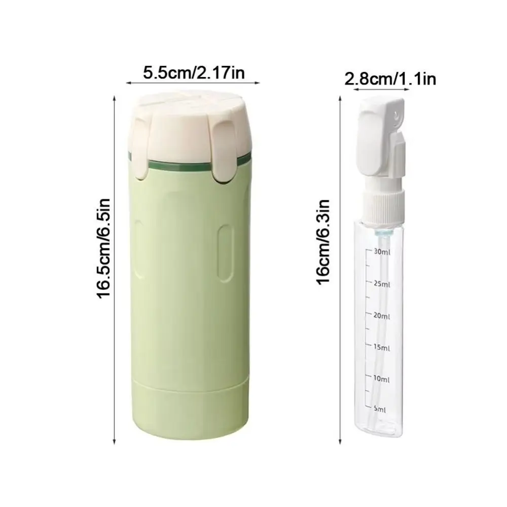 Ensemble de bouteilles rechargeables de voyage 4 en 1, anti-fuite, pompe de 40ml, bouteilles de Lotion, distributeur de liquide Portable détachable, bouteille de Lotion