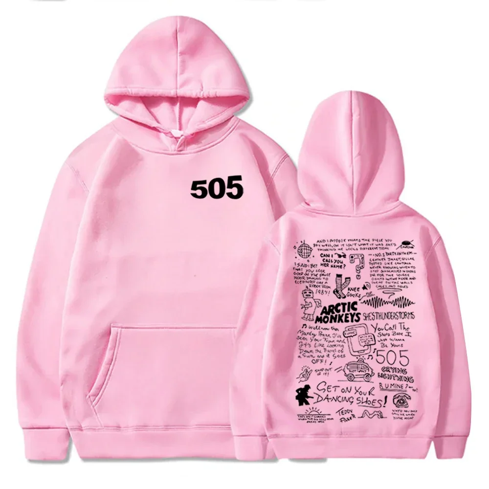 505 Hoodie Arctic Monkeys Music Hoodie Arctic Monkeys Merch Gift for Arctic Monkeys Fan Pullover Tops Streetwear Unisex