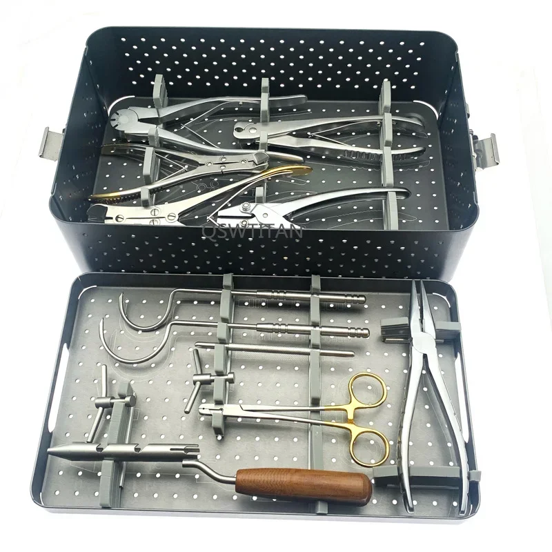 Kirschner Wire Cutter Pin Cutter  Set  Orthopedics Veterinary Instruments with  Box