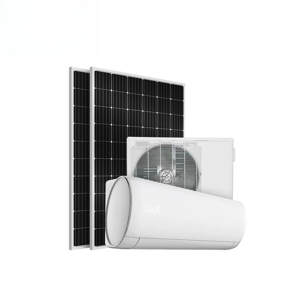مكيف هواء Moyu ضاغط عالي الجودة 100% يعمل بالطاقة الشمسية وحدة تيار متردد صغيرة من النوع المنفصل 18000 24000 36000 Btu