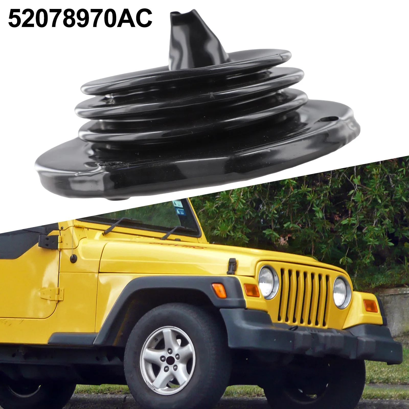 Lower Transmission Shifter Boot for Manual Transmission For Jeep For Wrangler TJ 1997-2002 Part Number 52078970AC