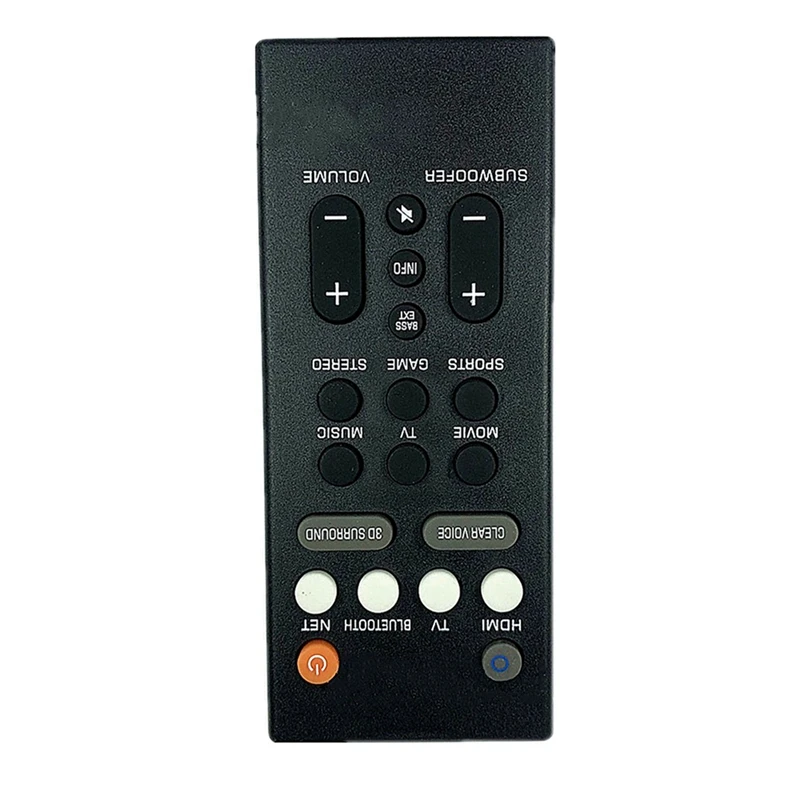 Hot 3X Remote Control ABS Speaker Replacement Remote Controller For Yamaha YAS-209 YAS-109 Speaker