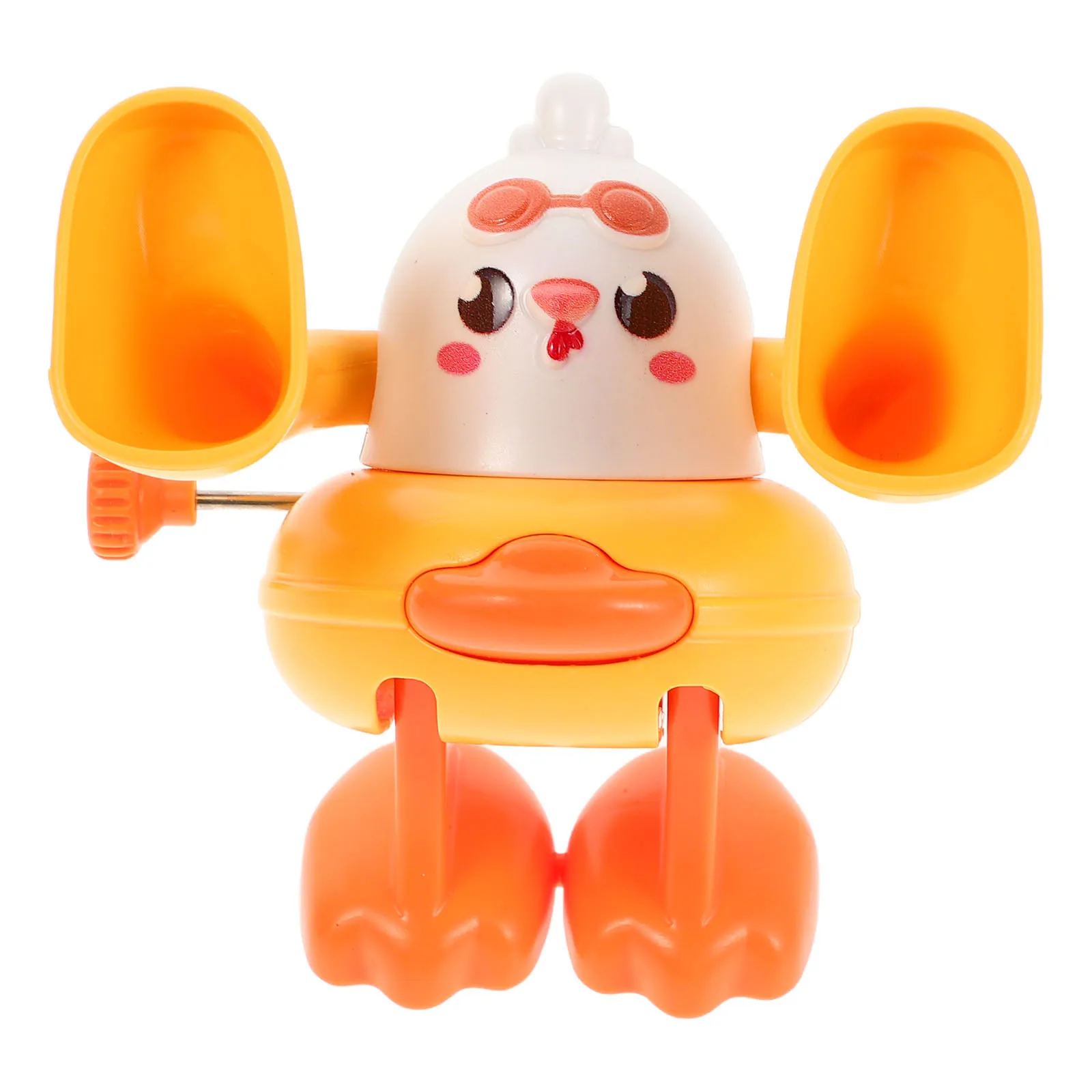 Opwindkuiken Clockwork Jumping Plastic voor kinderen Verjaardagsfeestje Favor Decor Chick Clockwork Toy Opwindspeelgoed voor peuters