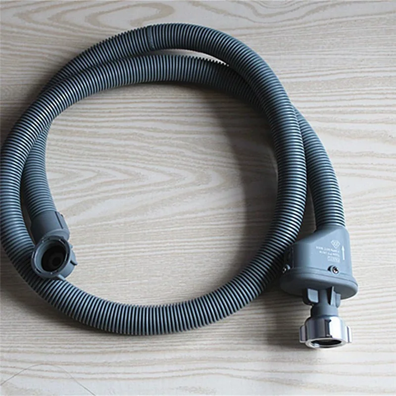 A98I-خرطوم الغسالة 1.5 متر 3/4 بوصة خرطوم الغسالة بما في ذلك صمام الأمان وقف المياه خرطوم مدخل الغسالة #5