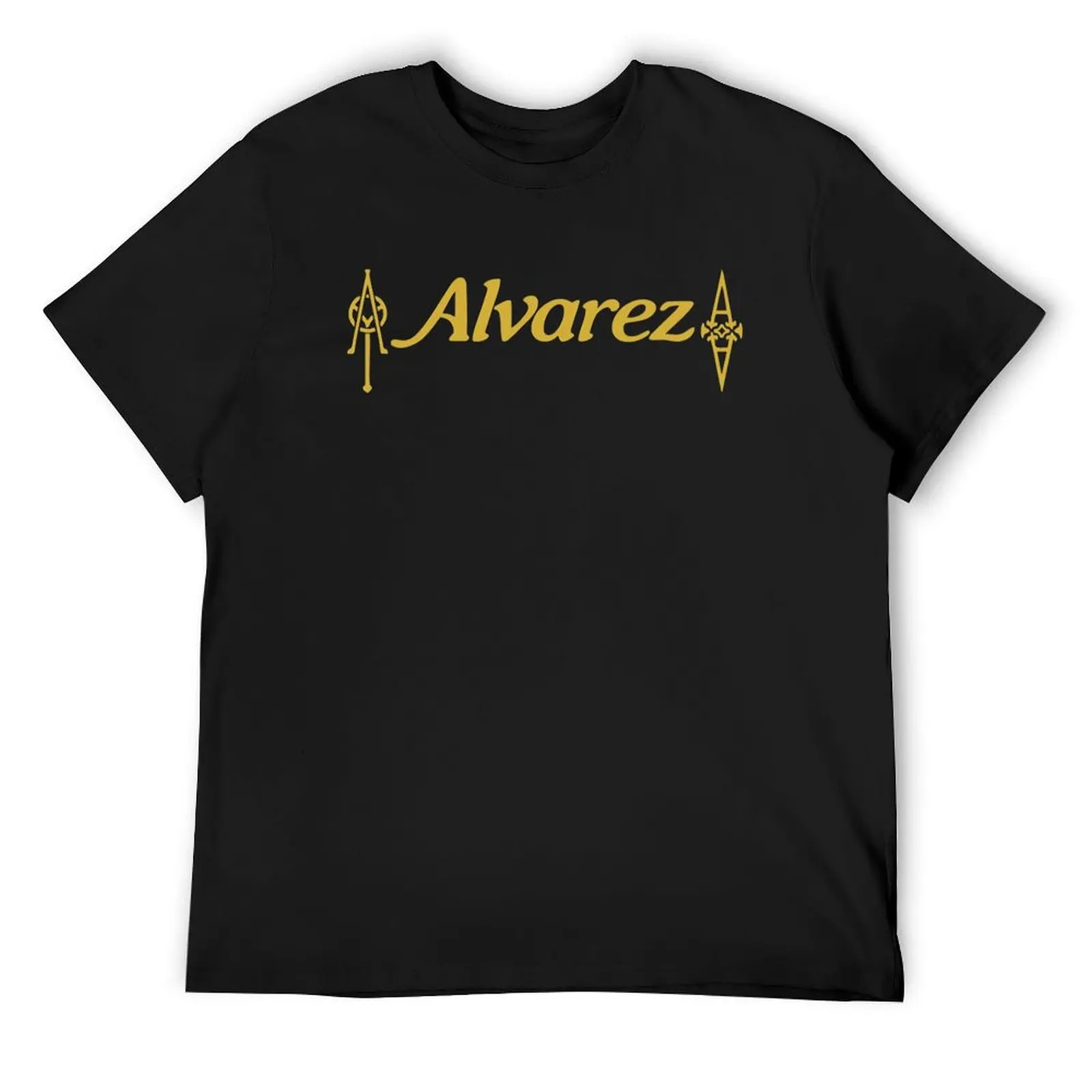 

Alvarez guitar T-Shirt oversized t shirt blanks hippie clothes rapper graphic tees mens designer clothes