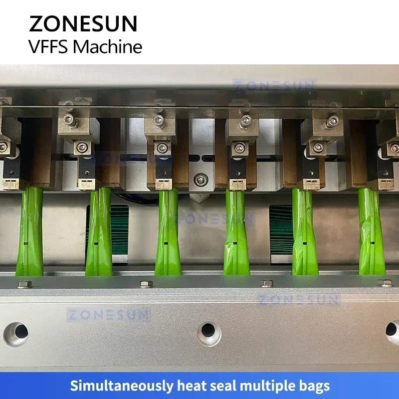 Zonesun Powder Filling and Sealing Sachet Packing Machine Vertical Form Fill Seal Machine Auger Filler ZS-FSFM6