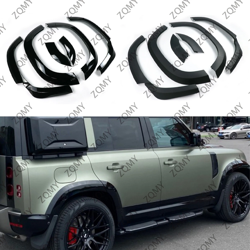 

Fender Flare Wheel Eyebrow Arch Trim For Land Rover Defender 110 2020 2021 2022 2023 2024