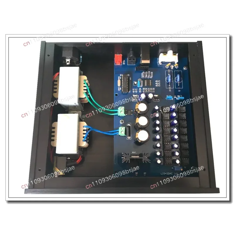 L1543DAC 16X parallel TDA1543 HiFi audiophile decoder reproduces TDA1541 analog taste